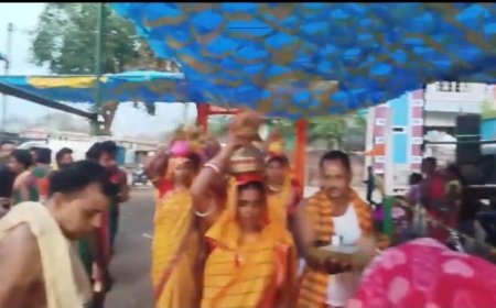 ବୋରଭଟା ଗ୍ରାମଠାରେ ଅଷ୍ଟ ପ୍ରହର ନାମ ସଂକୀର୍ତ୍ତନ ଆରମ୍ଭ ।