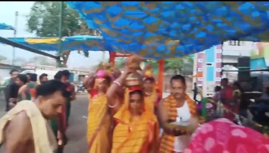 ବୋରଭଟା ଗ୍ରାମଠାରେ ଅଷ୍ଟ ପ୍ରହର ନାମ ସଂକୀର୍ତ୍ତନ ଆରମ୍ଭ ।