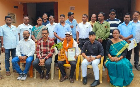 ଅବସରକାଳୀନ ସମ୍ବର୍ଦ୍ଧନା ସଭା।