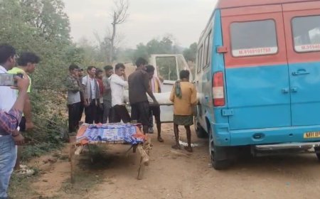 ଗାଁ ରେ ପହଞ୍ଚିଲା ଦୁଇ ଦାଦନ ଶ୍ରମିକଙ୍କ ଶବ।