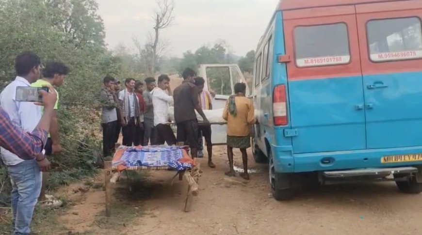 ଗାଁ ରେ ପହଞ୍ଚିଲା ଦୁଇ ଦାଦନ ଶ୍ରମିକଙ୍କ ଶବ।