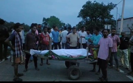 ବାଇକ ଦୁର୍ଘଟଣା ରେ ଜଣେ ମୃତ, ନ୍ୟାୟ ପ୍ରଦାନ ଦାବୀ ରେ ଦଶପୁର ଫାଣ୍ଡି ଘେରାଓ