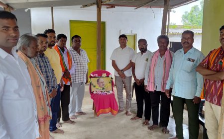 ଶ୍ୟାମ ପ୍ରସାଦ ମୁଖାର୍ଜୀଙ୍କ 123ତମ ବଳିଦାନ ଦିବସ ପାଳିତ ।