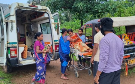 ରାସ୍ତା ନଥିବାରୁ ଜାଇ ପାରିଲାନି ଆମ୍ବୁଲାନ୍ସ,  ଅଧା ବାଟରେ  ବିଲ ମଝିରେ ପ୍ରସବ କଲେ ମହିଳା ।