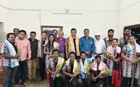 ପ୍ରତିଭା ଅନୁଷ୍ଠାନର କଳାକାରଙ୍କୁ ସମ୍ବର୍ଦ୍ଧନା