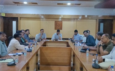 ଜିଲ୍ଲାସ୍ତରୀୟ ୭୯ତମ ସ୍ଵାଧୀନତା ଦିବସ ପାଳନ ଉପଲକ୍ଷେ ପ୍ରସ୍ତୁତି ବୈଠକ।