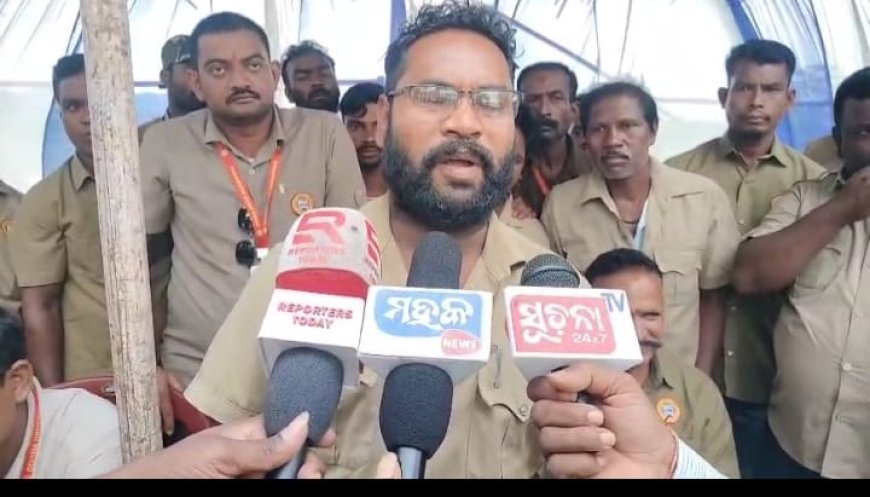 ରାଜ ରାସ୍ତା କୁ ଓହ୍ଲାଇଲେ ଓଡିଶା ଡ୍ରାଇଭର ମହାସଂଘ