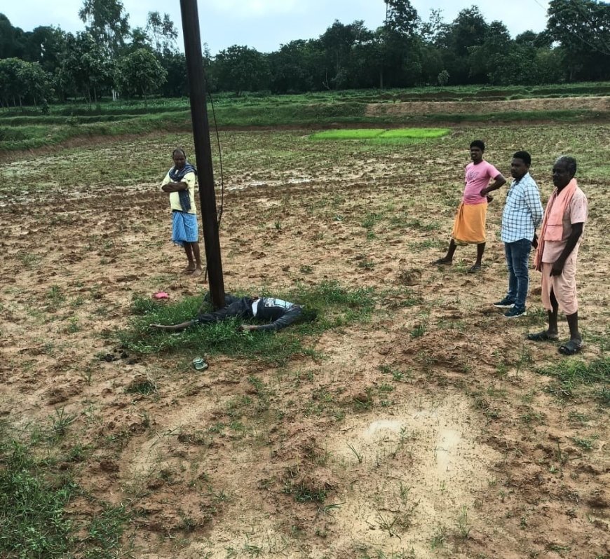 ବିଦ୍ୟୁତ ଆଘାତରେ ବିଦ୍ୟୁତ କର୍ମଚାରୀଙ୍କ ମୃତ୍ୟୁ	।