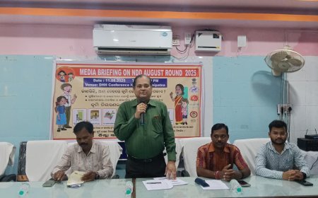 କଳାହାଣ୍ଡି ଜିଲ୍ଲା ସ୍ତରୀୟ "ଜାତୀୟ କୃମି ନାଶକ ଦିବସ": ୬,୮୦, ୪୪୨ ମହିଳା ଏବଂ ଶିଶୁଙ୍କୁ ଦିଆଯିବ ଔଷଧ