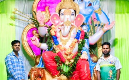 ଚଚା ସିଦ୍ଧି ବିନାୟକ ପୂଜା କମିଟି ପକ୍ଷରୁ ଧୂମଧାମରେ ଗଣେଶ ପୂଜା ପାଳିତ ।