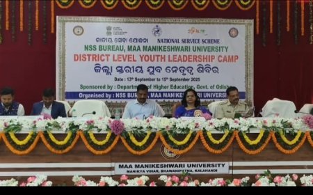 କଳାହାଣ୍ଡି ଜିଲ୍ଲା ସ୍ତରୀୟ ଯୁବ ନେତୃତ୍ବ ଶିବିର ଉଦ୍ଘାଟିତ।