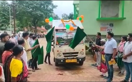 ଟିକାବାଲି ଓ ରାଇକିଆ ରେ ବୁଲିଲା ଶ୍ରୀ ଅନ୍ନ ଅଭିଯାନ ରଥ।