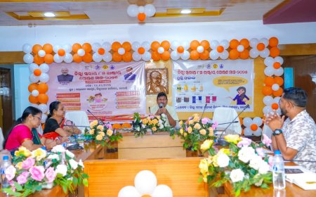 ଜିଲ୍ଲା ସ୍ତରୀୟ ୮ ମ ରାଷ୍ଟ୍ରୀୟ  ପୋଷଣ  ମାସ -୨୦୨୫  ପାଳନ ।