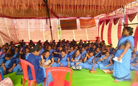 ଛଅ ଦିନରେ ପହଞ୍ଚିଲା ଆଶାକର୍ମୀ ସଂଘର ଧାରଣା,ନିଘୋଡ଼ ନିଦ୍ରାରେ ପ୍ରଶାସନ ।