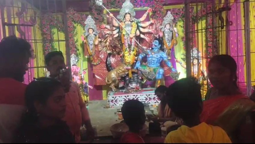 ତୁମୁଡି଼ବନ୍ଧ ଦଶହରାରେ ମାଁ ଙ୍କ ଦୁର୍ଗା ପୂଜାରେ ମଜାର ସରଗରମ