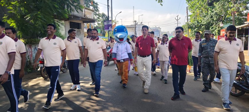 ନବରଙ୍ଗପୁର ଠାରେ ସାଇବର ସୁରକ୍ଷା ସମ୍ବନ୍ଧୀୟ ସଚେତନତା ପଦଯାତ୍ରା ଅନୁଷ୍ଠିତ ।