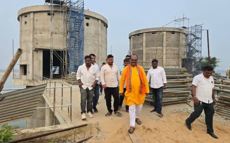 ଫୁଲବାଣୀ ବିଧାୟକଙ୍କ ପାଣିଘରା ମେଗା ପାନୀୟ ଜଳ ପ୍ରକଳ୍ପ ପରିଦର୍ଶନ ।