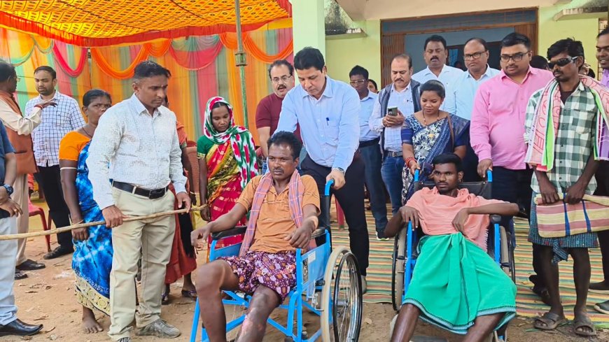ବ୍ଲକ ସ୍ତରୀୟ ଯୁଗ୍ମ ଅଭିଯୋଗ ଶୁଣାଣି କାର୍ଯ୍ୟକ୍ରମରେ ୧୪ ଟି ଅଭିଯୋଗର ଶୁଣାଣି ।