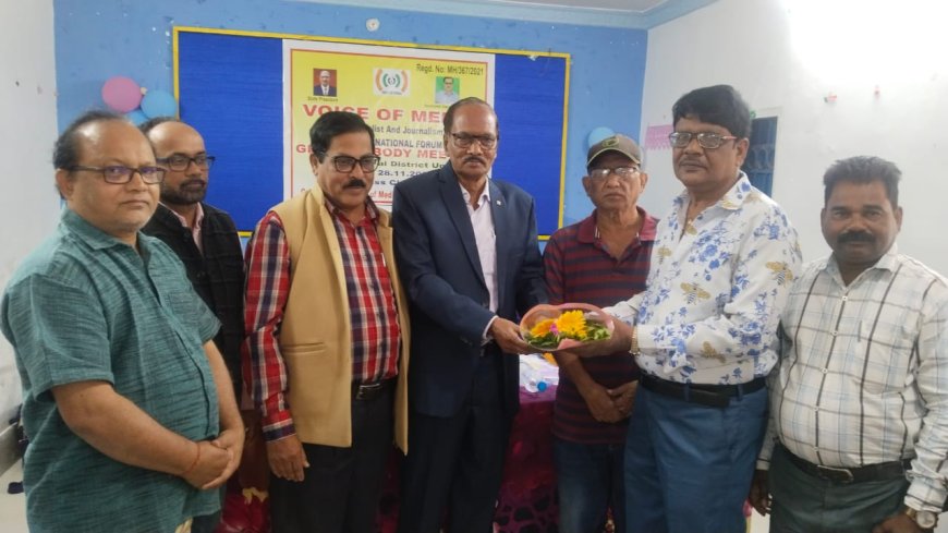 ଭଏସ ଅଫ ମିଡ଼ିଆର  ସାଧାରଣ ବୈଠକ ଅନୁଷ୍ଠିତ ।ସାମ୍ବାଦିକ ପେନସନ ଯୋଜନା ର ପ୍ରଥମ କିସ୍ତି ପେନସନ।