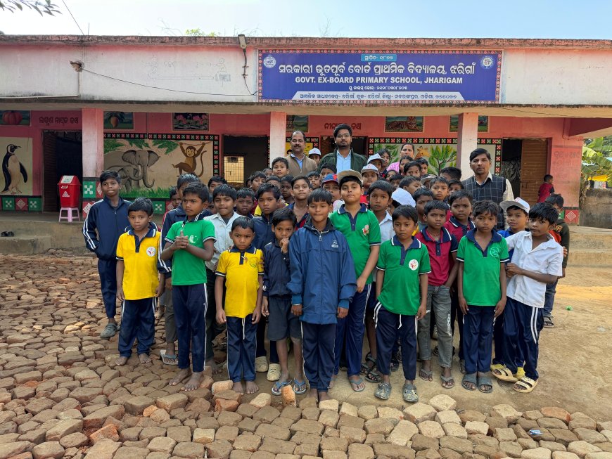 ଭୁତପୂର୍ବ ବୋର୍ଡ ପ୍ରାଥମିକ ବିଦ୍ୟାଳୟକୁ ତହସିଲଦାରଙ୍କ ଅଚାନକ ଗସ୍ତ।
