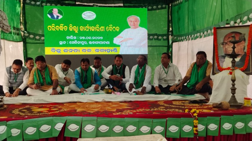 ବିଜେଡିର ପରିବର୍ଦ୍ଧିତ କାର୍ଯ୍ୟକାରିଣୀ ବୈଠକ