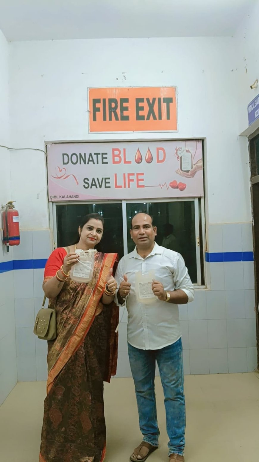 ବିବାହ ବାର୍ଷିକୀରେ ଦମ୍ପତ୍ତିଙ୍କ ଅଙ୍ଗଦାନ ଘୋଷଣା  ରକ୍ତଦାନ ସହିତ ପାଳନ କଲେ ବିବାହବାର୍ଷିକୀ