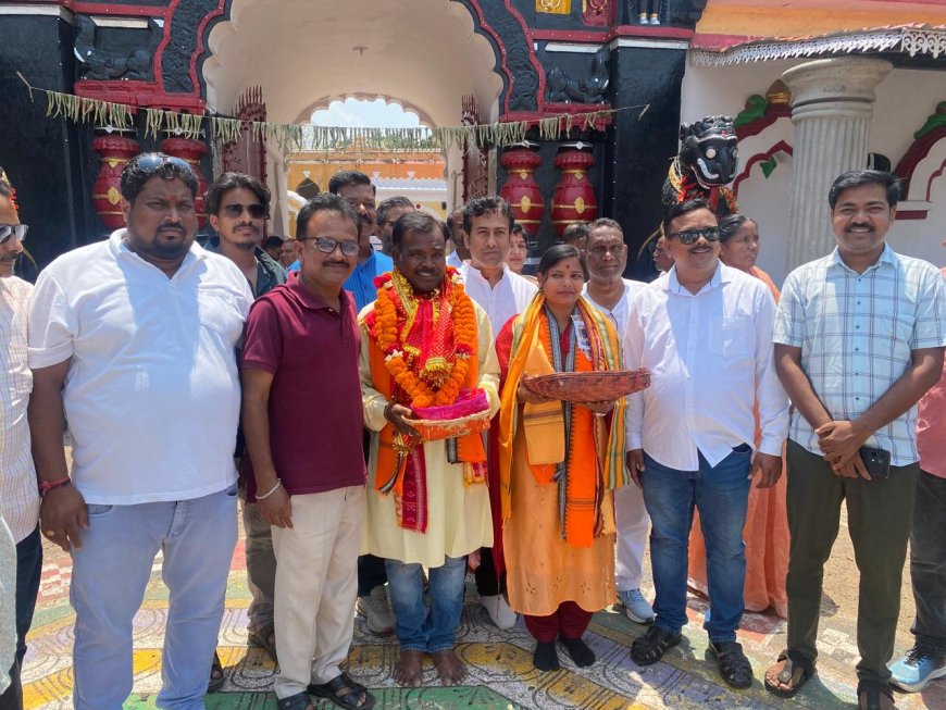 ନୂତନ ଦାୟିତ୍ୱ ପରେ ମାଁ ମାଣିକେଶ୍ୱରୀଙ୍କ ଆଶୀର୍ବାଦ: କଳାହାଣ୍ଡି ଉନ୍ନୟନରେ ନୂଆ ଆଶା
