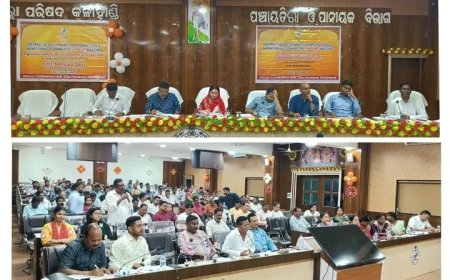 କଳାହାଣ୍ଡି ଜିଲ୍ଲା "ଦିଶା" ବୈଠକ: ସରକାରୀ ଯୋଜନାର ଅଗ୍ରଗତି ସମୀକ୍ଷା କଲେ ସାଂସଦ ମାଳବିକା ଦେବୀ