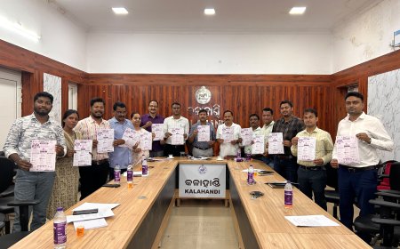 ମେରା ଯୁବ ଭାରତ କଳାହାଣ୍ଡିର ଜିଲ୍ଲା ପରାମର୍ଶଦାତା କମିଟି ଓ ଜିଲ୍ଲା ସମନ୍ୱୟ କମିଟି ବୈଠକ ଅନୁଷ୍ଠିତ
