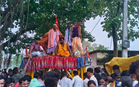 ଭକ୍ତିରେ ଝୁମିଲା ଗାଇଦରା: ଧୁମଧାମରେ ପାଳିତ ହେଲା ମହାପ୍ରଭୁଙ୍କ ରଥଯାତ୍ରା