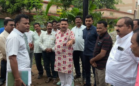 ଆମ ହସ୍ପିଟାଲ ନିର୍ମାଣରେ ନିମ୍ନମାନ ଅଭିଯୋଗ: ବିଧାୟକଙ୍କ ଅଚମ୍ବିତ ପରିଦର୍ଶନ, ଅଧିକାରୀ ଓ ଠିକାସଂସ୍ଥାକୁ କଡ଼ା ତାଗିଦ