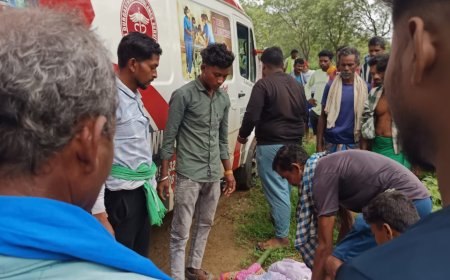 ଗାଁ କୁ ପହଞ୍ଚିଲା ଦାଦନ ଶ୍ରମିକ ତୁଳସୀଙ୍କ ମୃତ ଦେହ