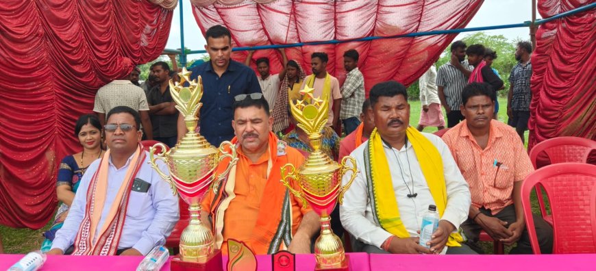 ୟଙ୍ଗ ଷ୍ଟାର କ୍ରିକେଟ ଟୁର୍ଣ୍ଣାମେଣ୍ଟ ଫାଇନାଲ: କାଉଡୋଳା ଚାମ୍ପିଅନ, ବିଧାୟକଙ୍କ ବ୍ୟାଟିଂରେ ଖେଳ ପଡ଼ିଆରେ ଉତ୍ସାହ