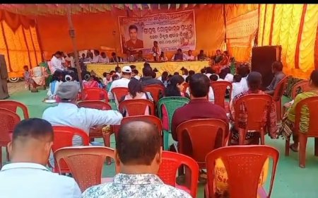 ଏକ ଭାବପୂର୍ଣ୍ଣ ପରିବେଶରେ ଅବସରକାଳୀନ ସମ୍ବର୍ଦ୍ଧନା ଉତ୍ସବ ସମାରୋହ ଅନୁଷ୍ଠିତ.।                    