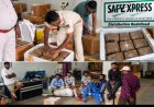 Safe Express କୁରିଅର୍‌ରେ ୪୦୦ କେଜି ଗଞ୍ଜେଇ! ସୋଲ୍‌ ପେଟିରେ ଉତ୍ତରପ୍ରଦେଶ ଚାଲାଣ ଅଭିଯୋଗ; ୩୨ ପେଟିରୁ ପ୍ରାୟ ୪୦୦ କେଜି ଜବତ